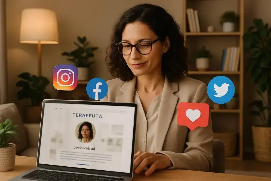 como construir uma presença online autêntica