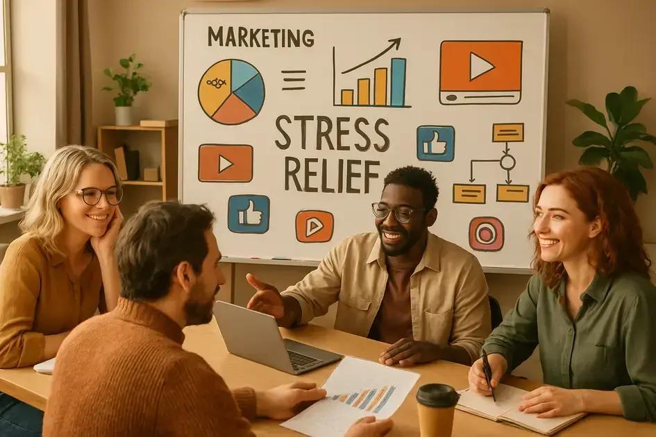 estratégias criativas para campanhas eficazes contra o estresse