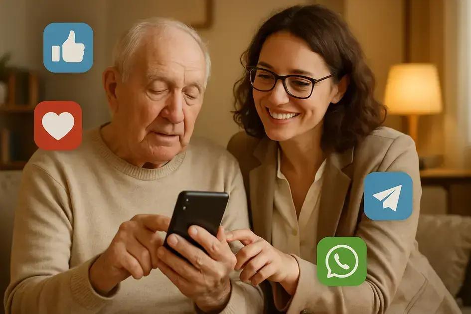 Estratégias digitais eficazes para alcançar idosos