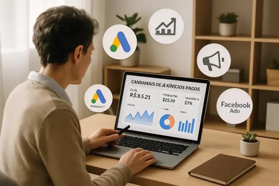 importância de anúncios pagos para escalar atendimentos