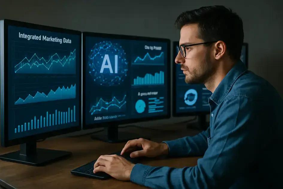 Integração de dados e otimização usando IA