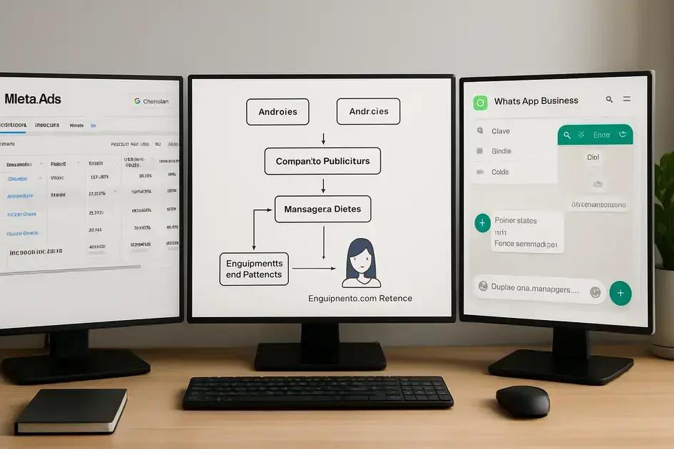 Integrando Meta Ads, Google Ads e WhatsApp nas campanhas
