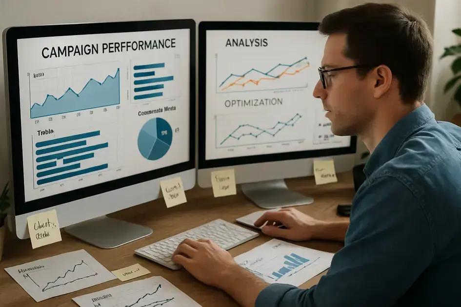 mensuração de resultados e ajuste fino das campanhas