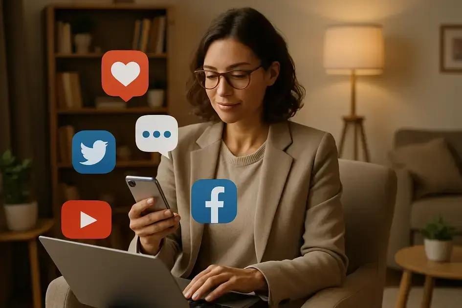 o papel das redes sociais no marketing para terapeutas