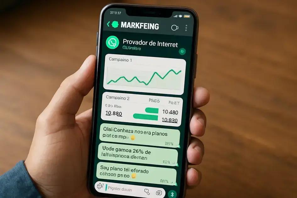 WhatsApp marketing provedor internet: estratégias que aceleram suas vendas Hoje