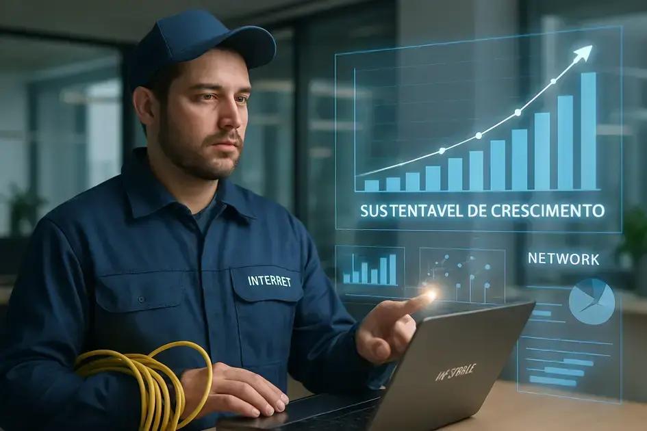 anúncios para problemas de crescimento sustentável provedor internet: estratégias que fazem a diferença