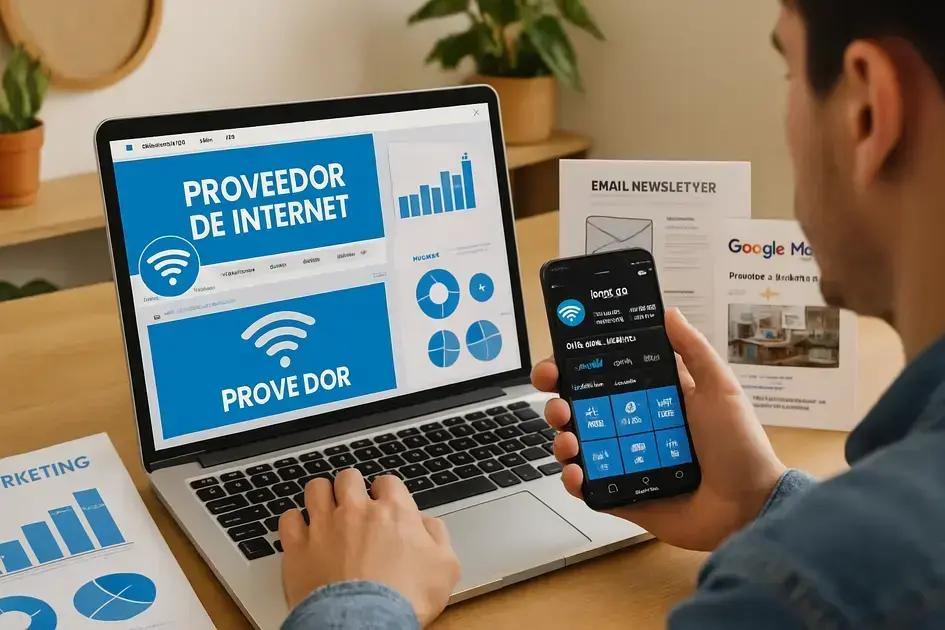 Táticas de marketing digital acessíveis para provedores